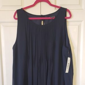 New Navy Blue plus size Dress